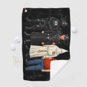 Serviette De Golf Même Costume Différent (En situation)