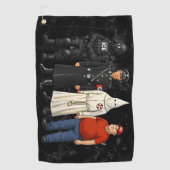 Serviette De Golf Même Costume Différent (Devant)