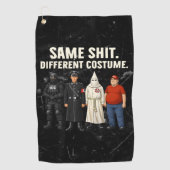 Serviette De Golf Même Différent Costume (Devant)