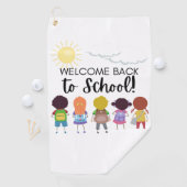 Serviette De Golf Mémoire de l'enfance (En situation)