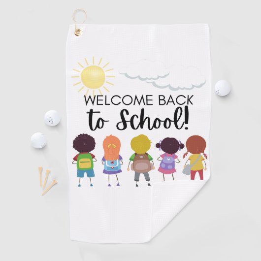 Serviette De Golf Mémoire de l'enfance (En situation)