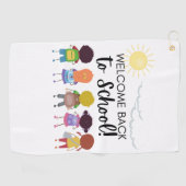 Serviette De Golf Mémoire de l'enfance (Horizontal)