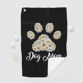 Serviette De Golf Mère Art Meilleur Chien Maman Jour d'anniversaire (En situation)