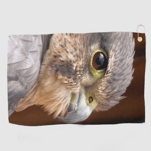 SERVIETTE DE GOLF MERLIN FALCON OISEAU DE PREY (Horizontal)