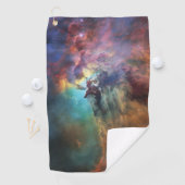 Serviette De Golf Mers tempétueuses de la lagune Nebula à Sagittariu (En situation)