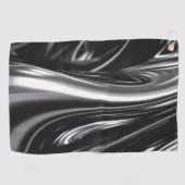 Serviette De Golf Métal argenté fluide (Horizontal)