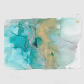 Serviette De Golf Métalliques tissées (Horizontal)