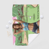 Serviette De Golf Mettez-le dans le trou (En situation)