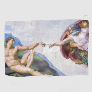 Serviette De Golf Michelangelo - Création d'Adam Isolé
