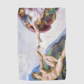 Serviette De Golf Michelangelo - Création d'Adam Isolé (Devant)