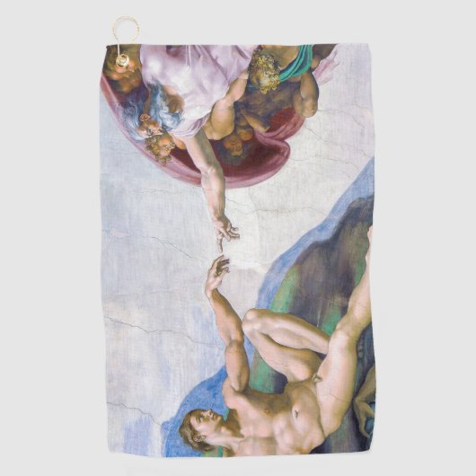Serviette De Golf Michelangelo - Création d'Adam Isolé (Devant)