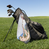 Serviette De Golf Michelangelo - Création d'Adam Isolé (Vert)