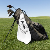 Serviette De Golf Michigan Golf Towel State Personnalisé (Vert)