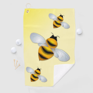 Serviette De Golf Miel Bee