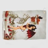 Serviette De Golf Mieux vaut connaître le diable (Horizontal)