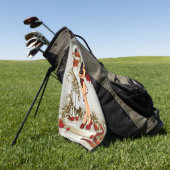 Serviette De Golf Mieux vaut connaître le diable (Vert)