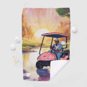 Serviette De Golf Mignon (En situation)