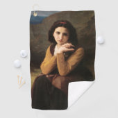 Serviette De Golf Mignon Innocence d'une adolescente, Bouguereau (En situation)