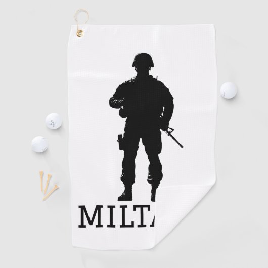 Serviette De Golf Military Golf Gifts for Father's Day (En situation)
