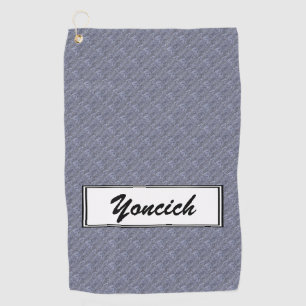 Serviette De Golf Mini Carreaux de pierre par Kenneth Yoncich