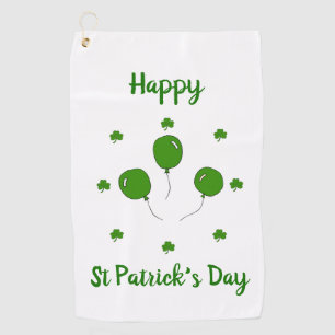 Serviette De Golf Mini Mignonne Bonne St Patrick Joyeuse Journée