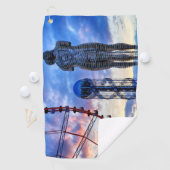 Serviette De Golf Miracle Park (En situation)