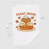 Serviette De Golf Mode Fête - Cute Confort d'automne Boxy T (En situation)