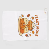 Serviette De Golf Mode Fête - Cute Confort d'automne Boxy T (Horizontal)