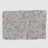 Serviette De Golf Modèle de fleur de jasmin de William Morris (Horizontal)