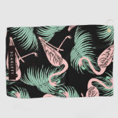 Serviette De Golf Modèle flamant (Horizontal)