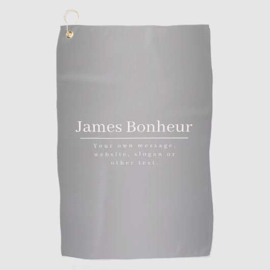 Serviette De Golf Modèle promotionnel modifiable pour les entreprise (Devant)