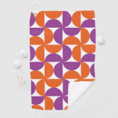 Serviette De Golf Moderne du milieu du siècle (En situation)
