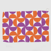 Serviette De Golf Moderne du milieu du siècle (Horizontal)