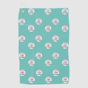 Serviette De Golf Moderne Professionnel Personnalisé Monnaie Vert