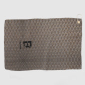 Serviette De Golf Modifier le nom initial, Ajouter (supprimer), Plaq (Horizontal)