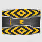 Serviette De Golf Modifier le nom initial, Ajouter (supprimer), Sécu (Horizontal)