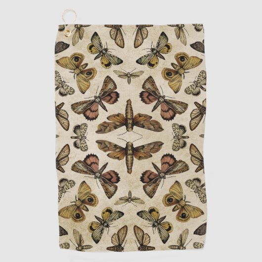 Serviette De Golf Mois vintages (Devant)