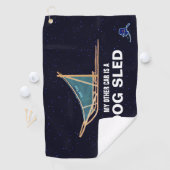 Serviette De Golf Mon Autre Voiture Est Un Chien (En situation)