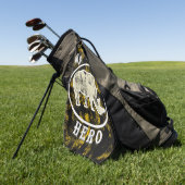 Serviette De Golf Mon héros de la faune (Vert)