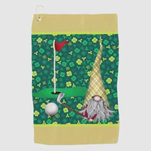 Serviette De Golf Mon Lucky Gnome