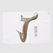 Serviette De Golf Monitor lizard (Horizontal)