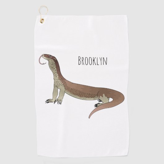 Serviette De Golf Monitor lizard (Devant)