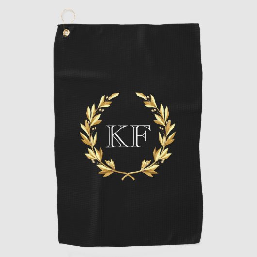 Serviette de golf Monogram (Devant)