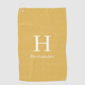Serviette de golf Monogram (Devant)