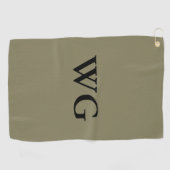 Serviette De Golf Monogram Golf Towel - HAMbyWG (Horizontal)