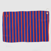 Serviette De Golf Monogram Mini RB rayé (Horizontal)