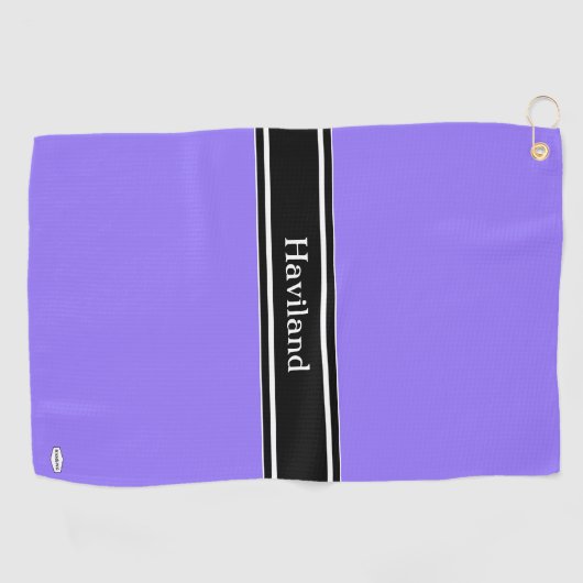 Serviette De Golf Monogramme Golf Towel HAMbWG (Horizontal)