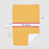 Serviette De Golf Monogramme Golf Towel HAMbWG (En situation)