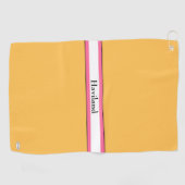 Serviette De Golf Monogramme Golf Towel HAMbWG (Horizontal)