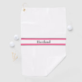 Serviette De Golf Monogramme Golf Towel HAMbWG (En situation)